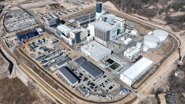 구미천연가스 발전소 전경