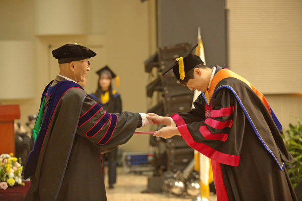 호서대학교 졸업식 현장 모습