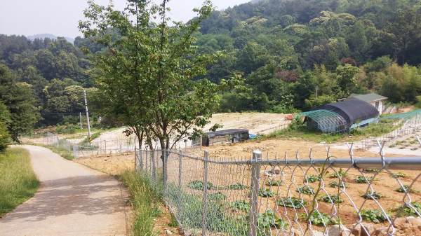 예방시설 설치 모습