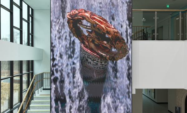 전시장 비단뜰 모습