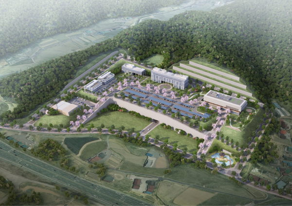 동현지구 스마트 창조도시 - R&D클러스터 조감도 제공