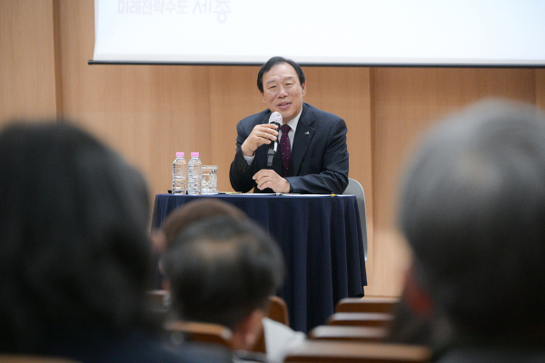 최민호 시장 찾아가는 현장소통 현장 모습