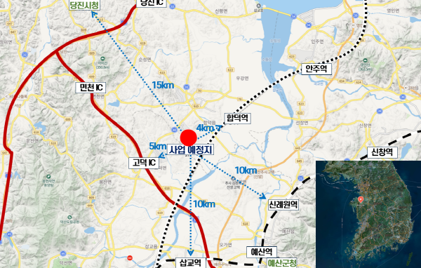 (사진)해양인재개발원 예정 위치도