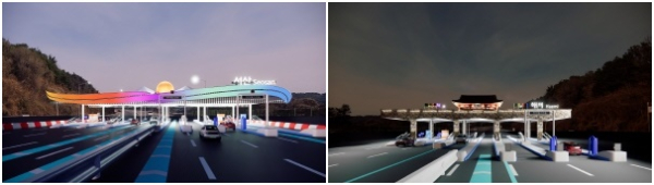 서산.해미 고속도로 톨게이트 특성화 사업 조감도