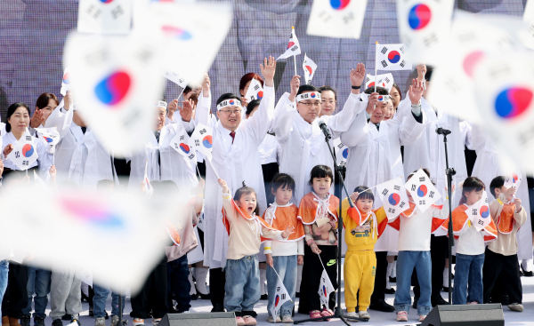 제23회 인동장터 독립만세운동 기념행사 모습