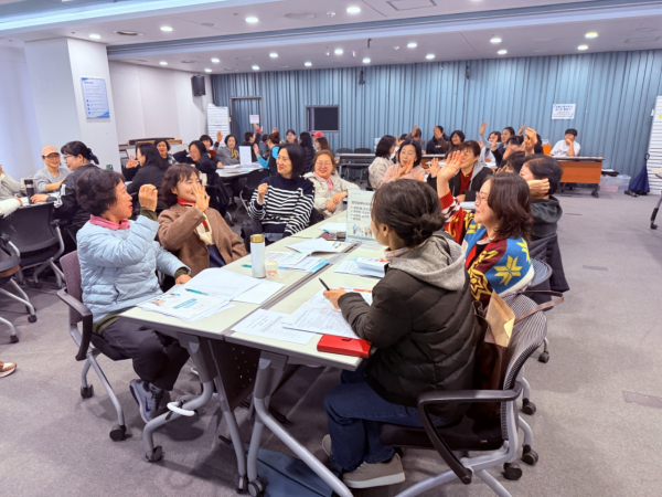 애니맘 활동가 오리엔테이션 모습