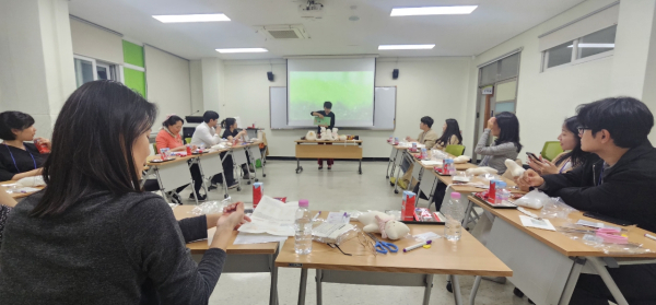 부모준비 아카데미 운영 모습(태교)