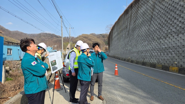 김하균 시장 권한대행 현장점검 모습