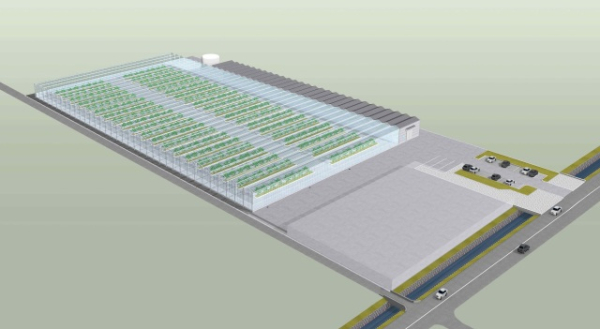 임대형 스마트팜 조감도