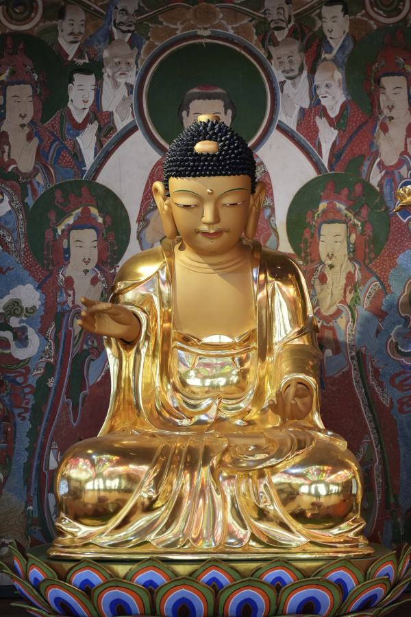 서산 부석사 목조여래좌상