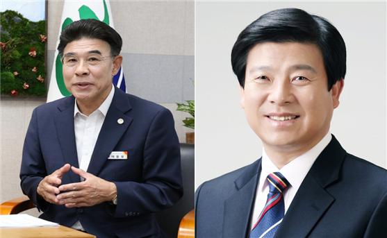 이응우 계룡시장, 박범인 금산군수
