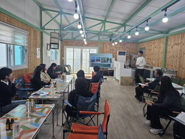 정미면 돌봄 나눔 네트워크 현장 심사 사진