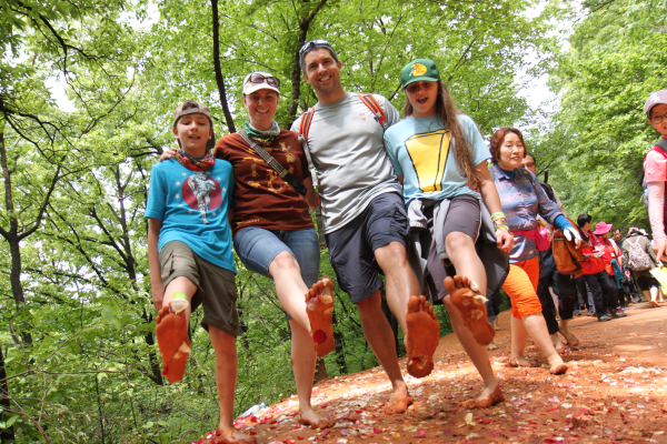 (주)선양소주 선양계족산맨발축제 모습