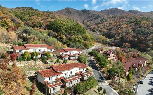 국립산림치유원 문필지구(경북 예천시 효자면 일대) 전경