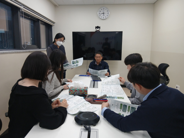 아산지사, 청년농 지역별 소통협의체 간담회 개최 모습