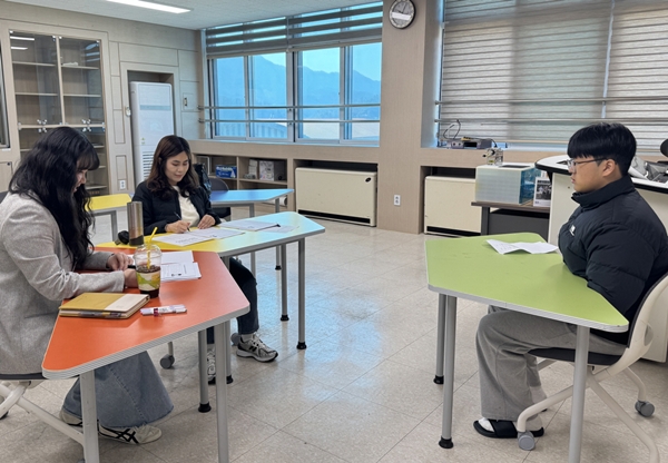 국립한밭대학교 학생부종합전형 모의평가 모습