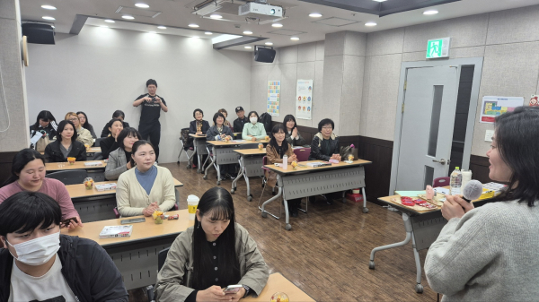 동아리 지원사업 오리엔테이션 진행 모습