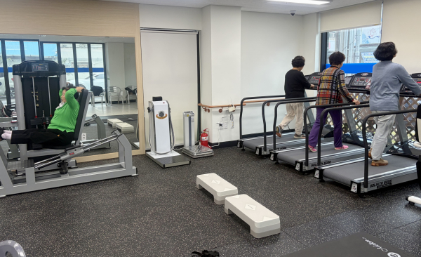 건강증진센터 시범운영 모습