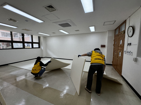 학교 통합인력 지원 모습