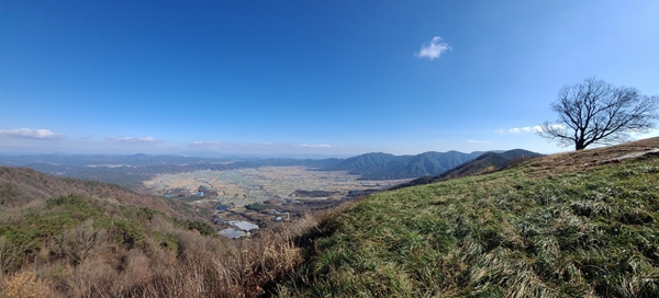 합천운석충돌구 전경