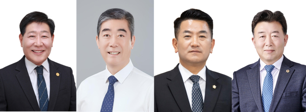 경선에 나선 김진호, 김형도, 서원, 오인환 예비후보