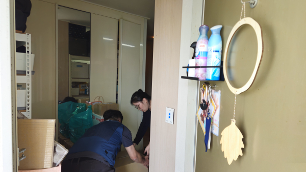 ‘2026년 온기나눔 꾸러미 지원사업’에 참여 봉사활동 진행 모습