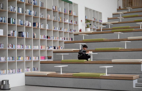 세종공동캠퍼스 학술문화지원센터 내부 모습