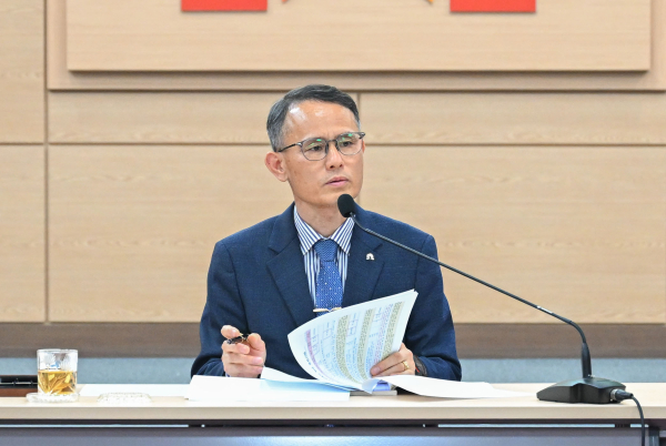 2027년 국도비 확보 추진상황 점검 회의 개최 모습