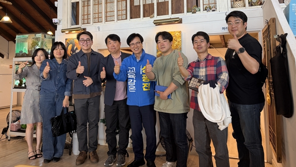 성광진 예비후보 대전충남공동주택준비위원회 간담회 모습