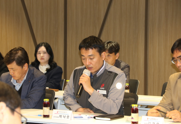 지난 23일 충남 태안발전본부에서 ‘제4차 에너지전환 공동 대응 회의’를 개최했다