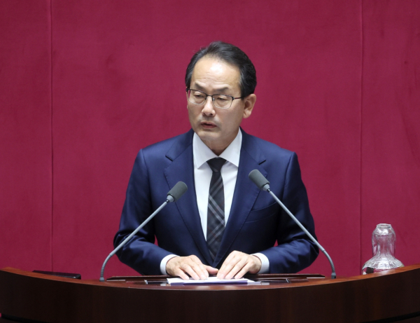 대표발의 하는 강준현 의원