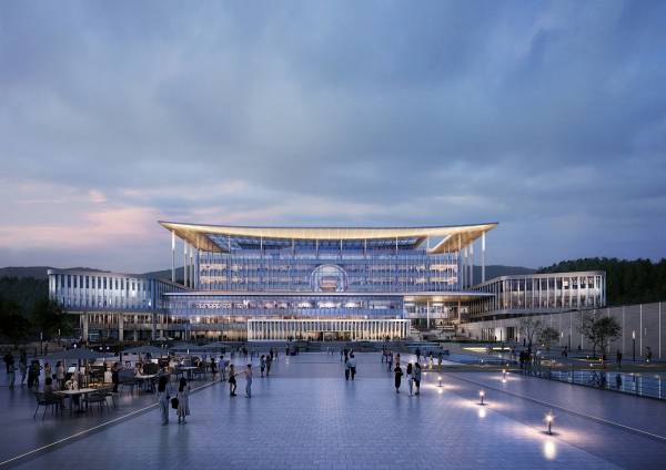 신청사 건립사업 조감도