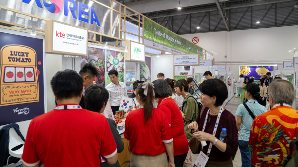 싱가포르 국제식품박람회 한국관 현장사진