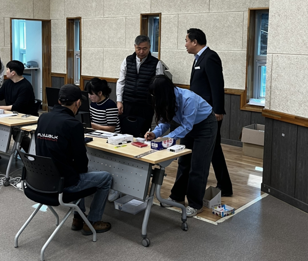 고유가 피해지원금 신청 현장점검 모습