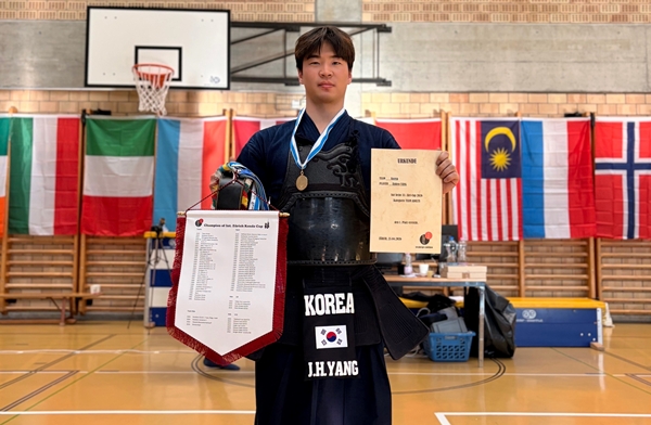 대전대학교 검도팀 양진회 선수