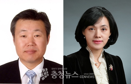 (왼쪽부터) 윤정병 전 서부교육장, 양수조 전 동부교육장.