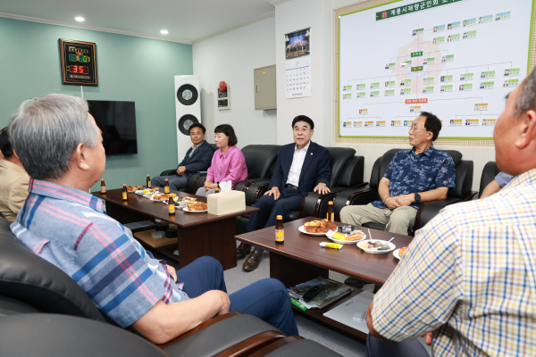 재향군인회 간담회 모습