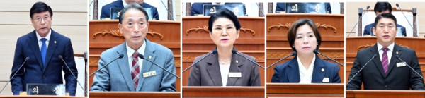 보령시의회 전반기 의장단