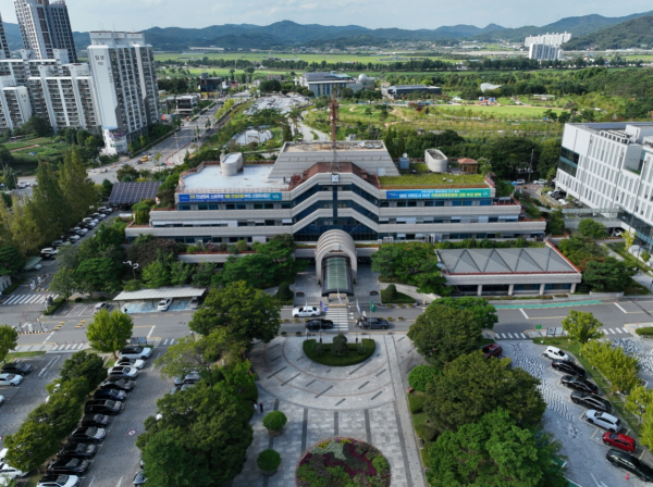 아산시청 전경<br>