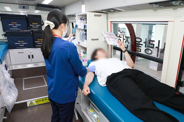 충남대병원 사랑의 헌혈 행사