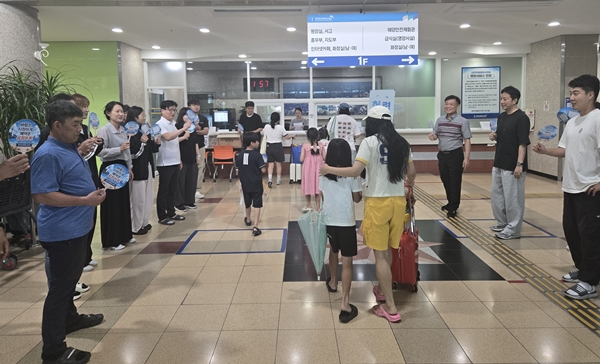 대전학생해양수련원 여름 성수기 콘도 운영 모습