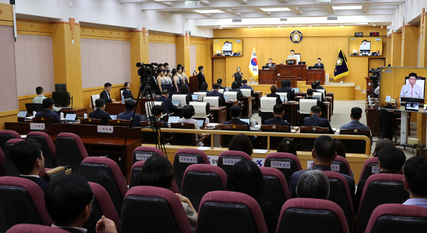 서산시의회, 제315회 제1차 정례회 개회