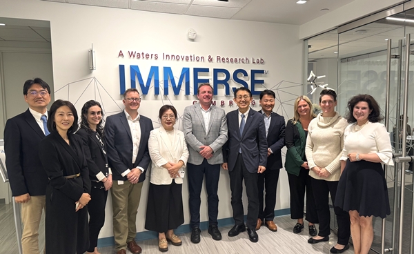 글로벌 분석 장비 기업 Waters Corporation을 방문한 충남대 방문단<br>