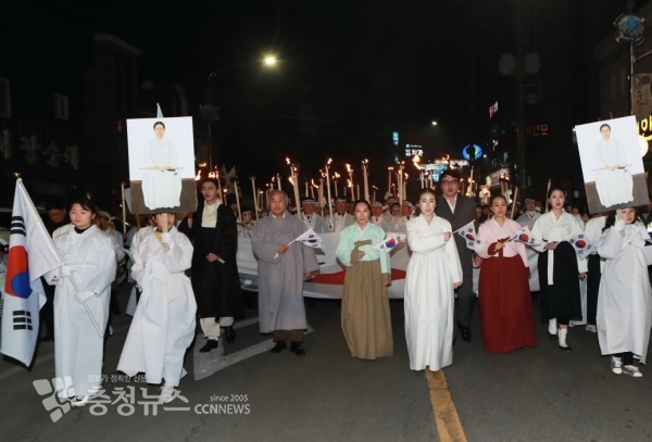 병천석재, 문화원, 기념공원까지 약 1.4km 구간