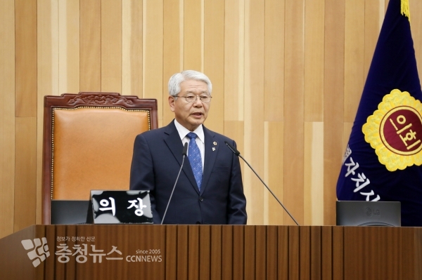 서금택 세종시의회 의장 / 충청뉴스 최형순 기자