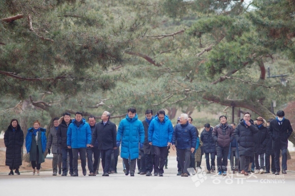 복기왕 예비후보 현충사 참배