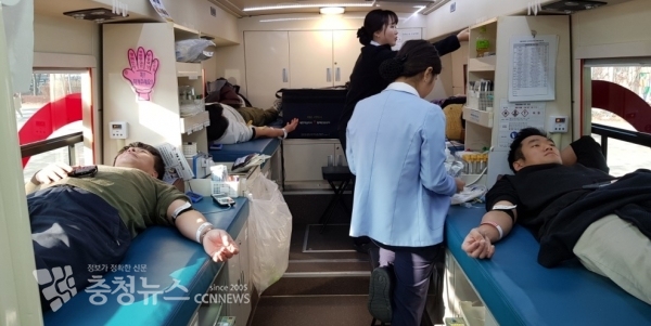 세종시 단체헌혈 행사