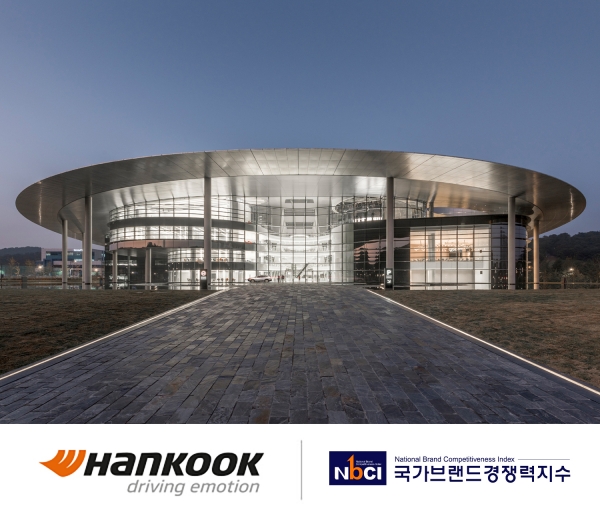 한국타이어, 국가브랜드경쟁력지수 12년 연속 1위 선정