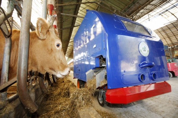자율주행형 사료급이 로봇