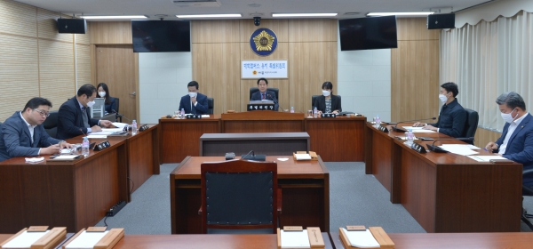 대학 유치 특위 제1차 회의